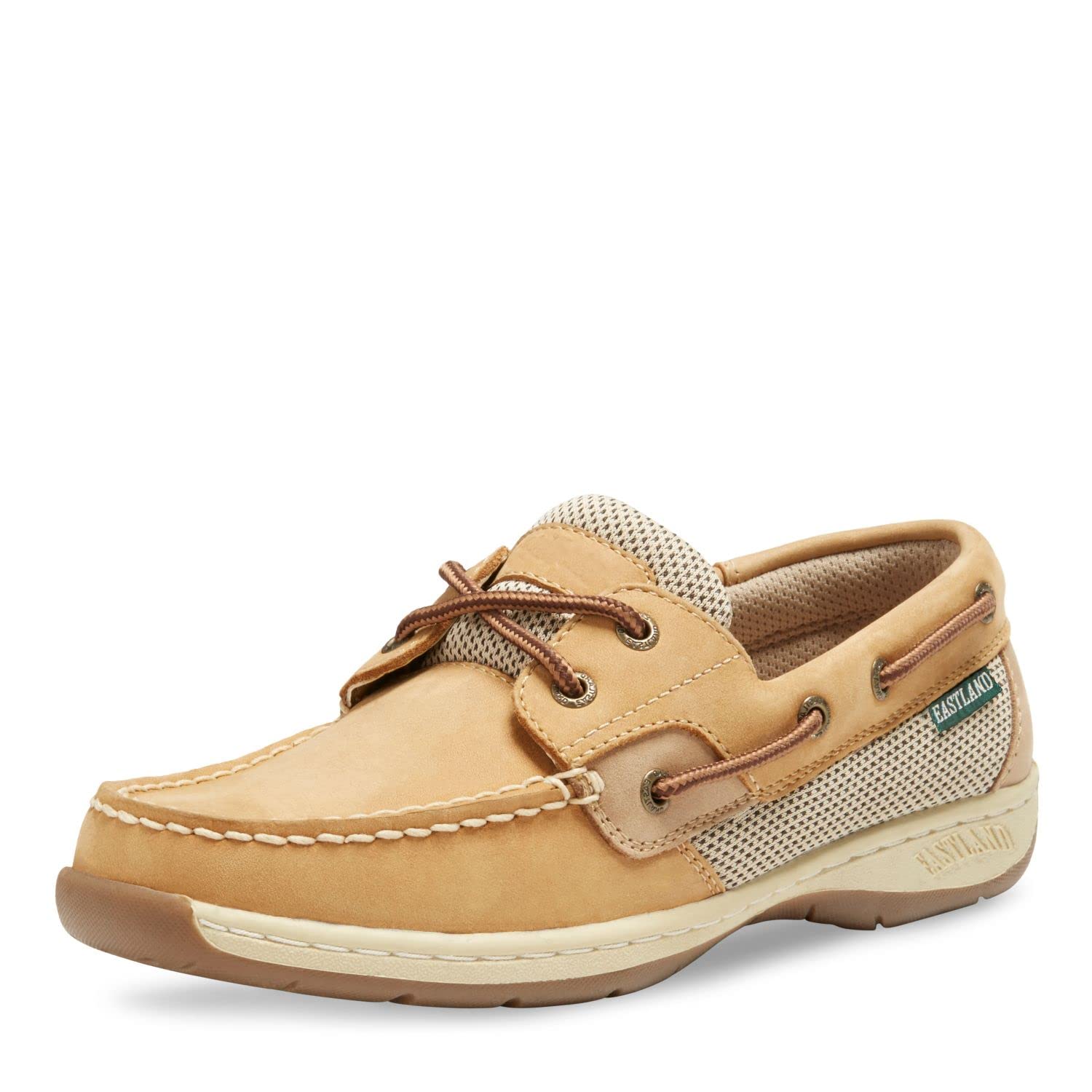 Women's Solstice Boat Shoe Oxford,Tan,6.5 W US-image-20