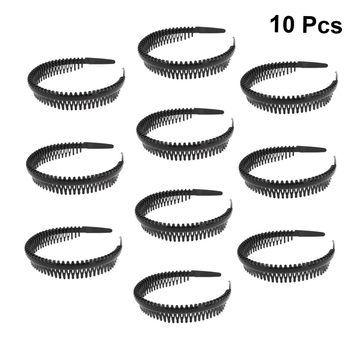 FRCOLOR 3 Juegos De Diademas Para Mujer Sin Elegantes Fáciles De Usar Para Niñas 10 Unidades X 3