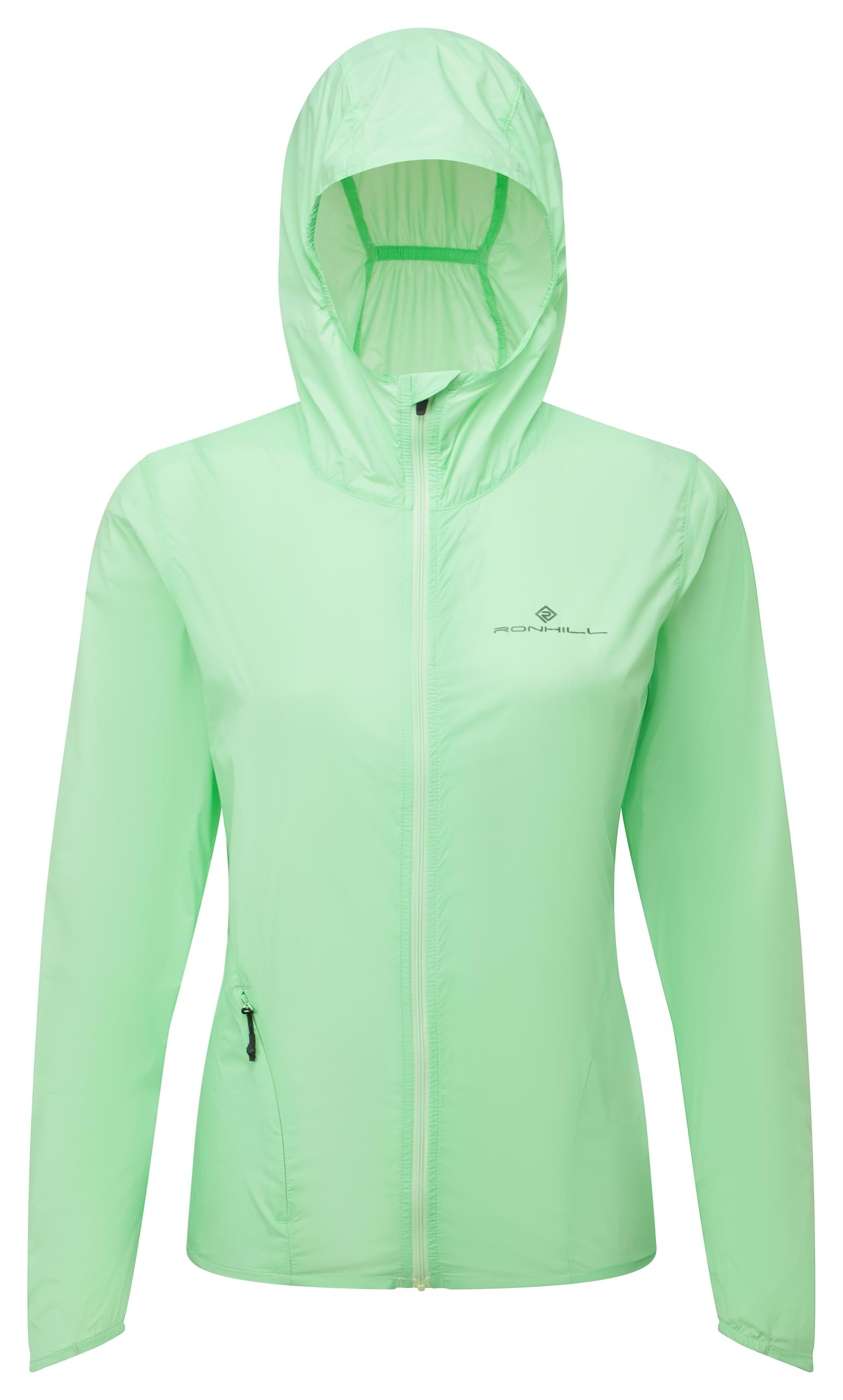 Ronhill Running, Wmn's Tech All-Terrain Jacket, Seafoam/Laurel, 14