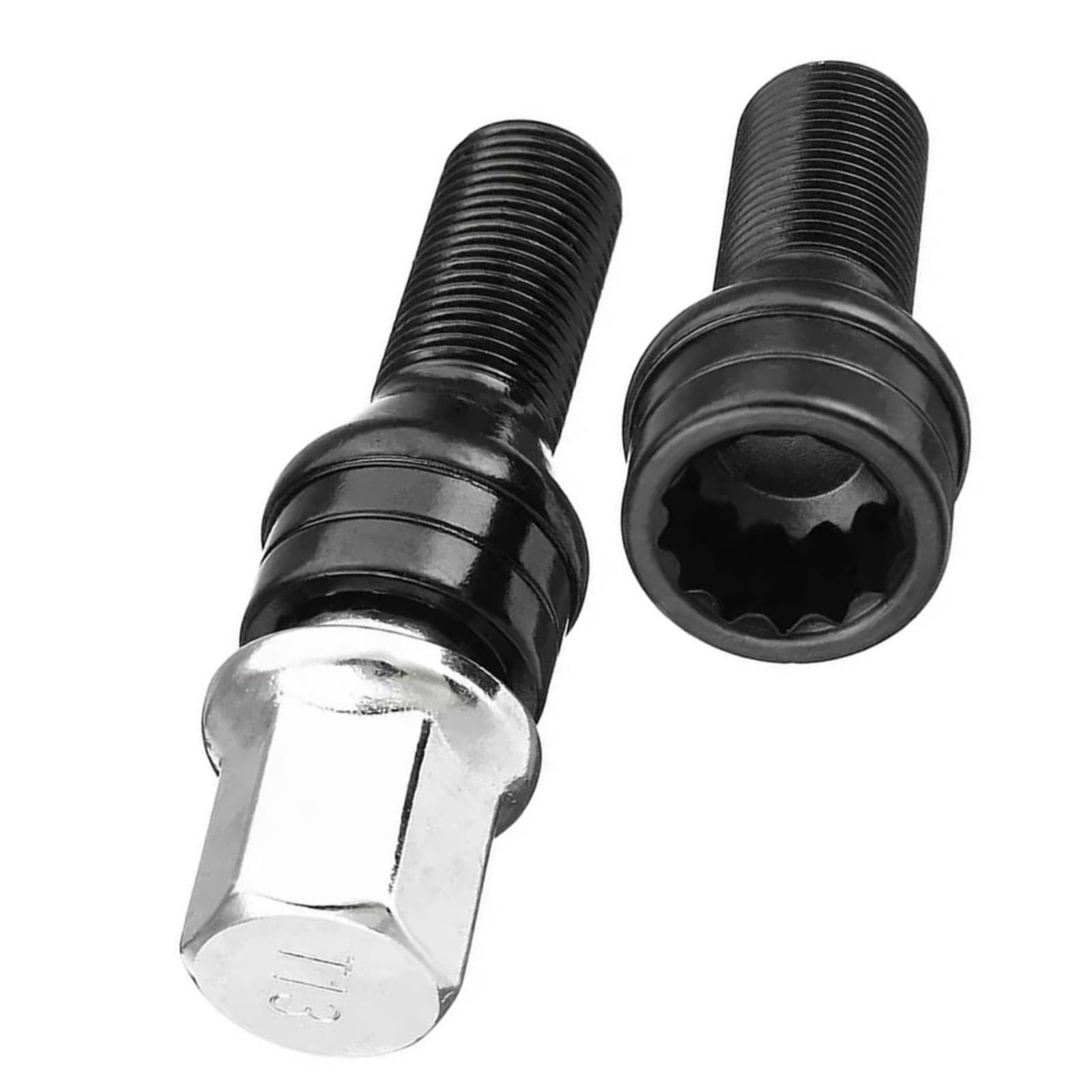 Bulloni ruota auto Compatibile Con BMW Per 5 Series Saloon F10 2010 Set Da 4 Dadi Per Cerchi In Lega Con Rondella Conica Ricambi Auto OEM: 36136776076