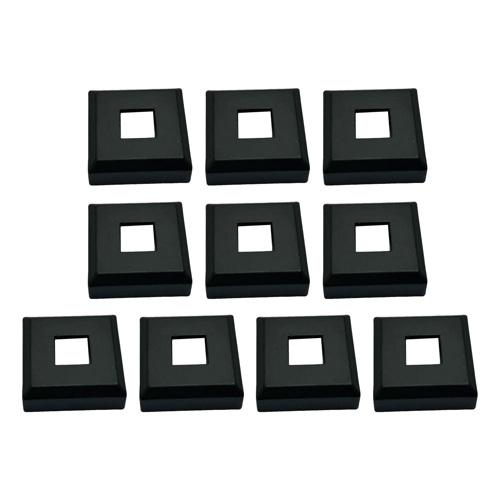 Balustre carré de garde-corps pour une finition moderne et robuste, lot de 10