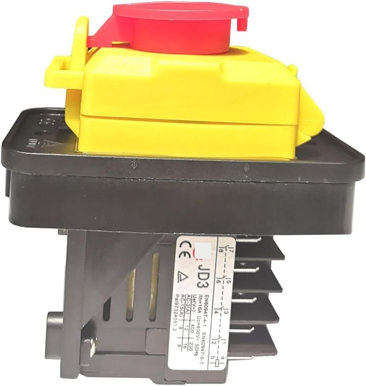 JD3 400V 16/12A 10Pins Electromagnetic Pushbutton Switch Pushbutton Switches