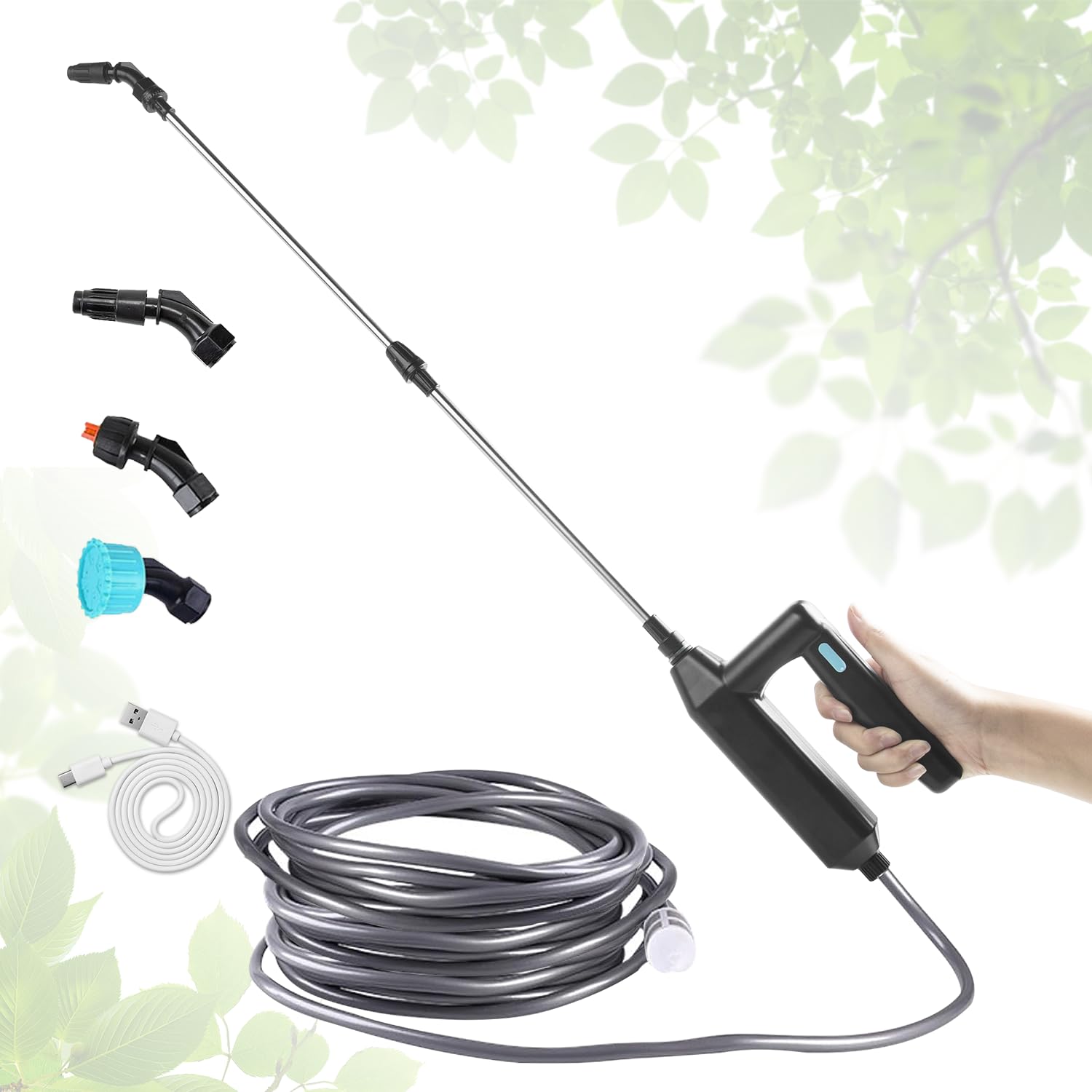 Amazon.co.jp: Issufel 電動噴霧器 充電式 噴霧器 電動 8mホース付き