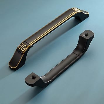 Furniture Hardware Pulls and Knobs,Kitchen Cabinet Drawer Pulls Handles,Dresser Drawer Zinc Alloy Grab Handles 2 Pack Closet Door Handles,Holedistance96mm