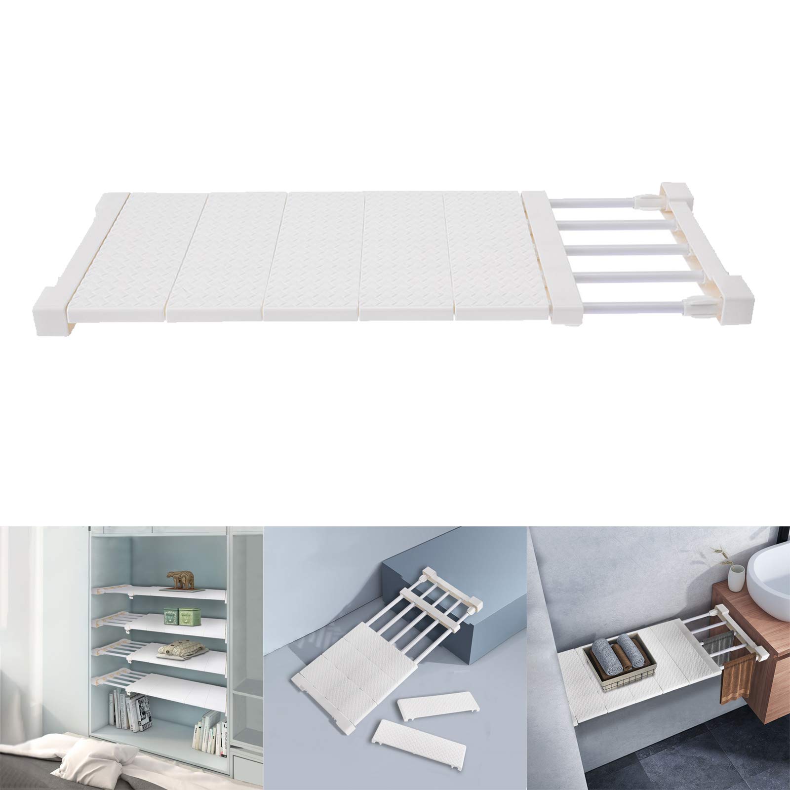 Buy Yinguo Extendable Adjustable Closet Shelf Unit Storage Rack