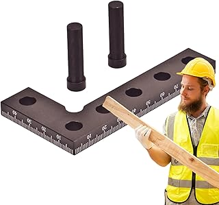 直角クランプ,角直角定規ツール,精密フレーミングスコヤ定規 - 測定用 木工 位置決め フレーミング キャビネット建築 大工作業 家具製作 作業場利用