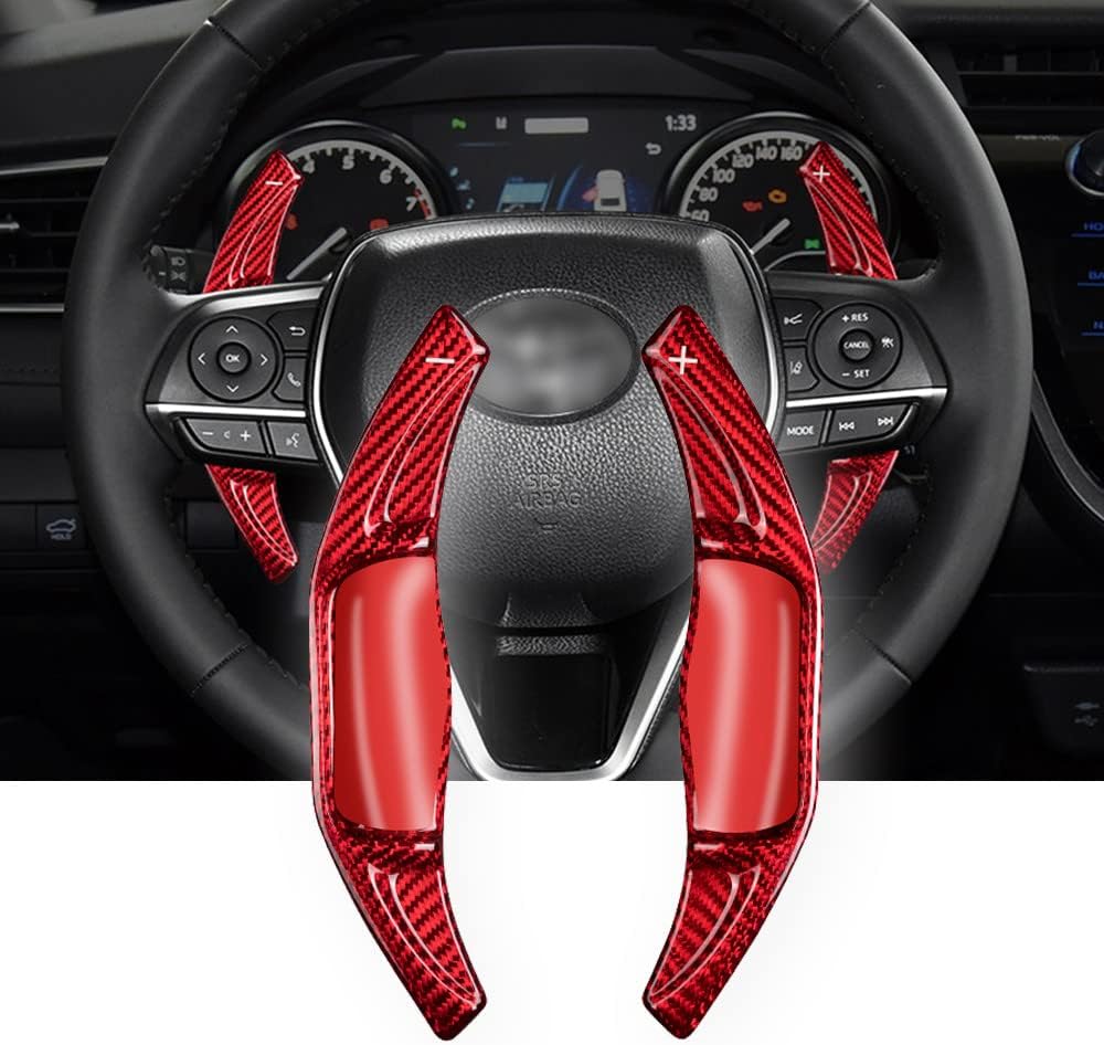 トヨタ 楽天市場 パドルシフトカバー 炭素繊維カムリ パドルシフトエクステンション 新型カムリ カローラ クラウン 赤 18年 21年 2系 Rav4 パドルシフト 50系 Phv トヨタ 楽天市場 パドルシフトカバー 炭素繊維カムリ パドルシフトエクステンション 新型カムリ カローラ クラウン 赤 18年 21年 2系 Rav4 パドルシフト 50系 Phv
