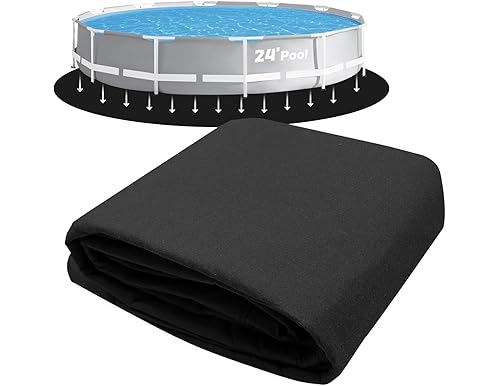 Essential Pool Liner Pads: Protect Your Above Ground Pool with a 24ft Round Pad