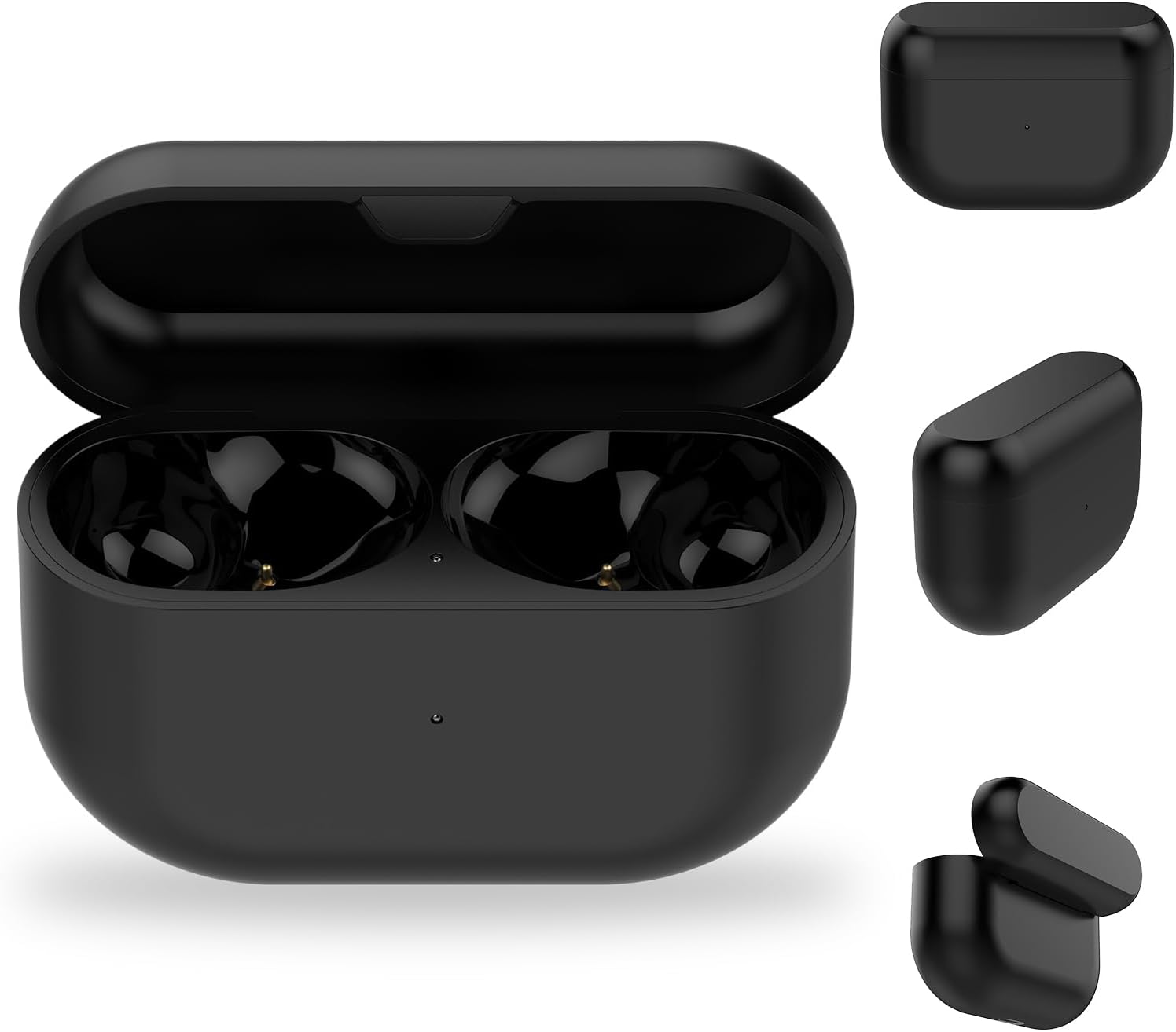 Charging Case Replacement Compatible with Jabra Elite10 and Jabra Elite 10 Gen 2 (Black)