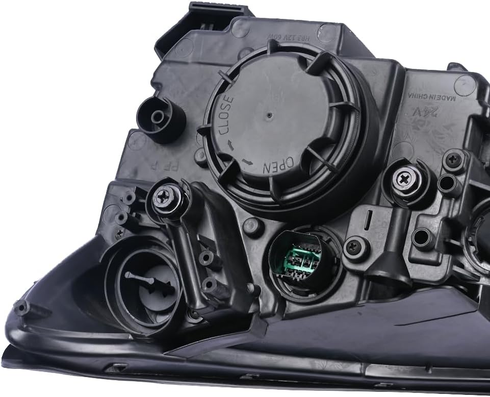 92101F3500 92102F3500 Left Driver & Right Passenger Side Halogen Headlights Compatible with Hyundai Elantra 2019 2020