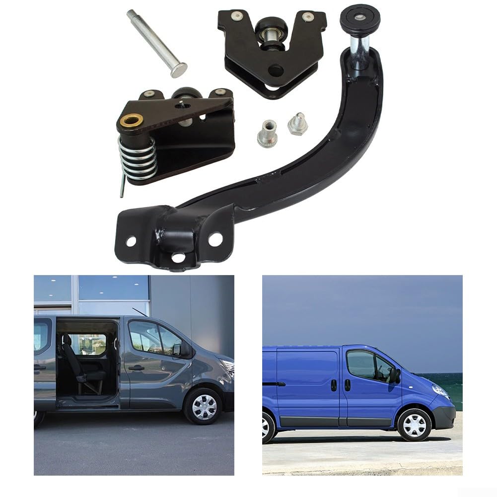 Rodillos de puerta corredera 7700312370 Conducción a la derecha para Renault Trafic II para Vivaro A 2001-2014 Especificación de fábrica