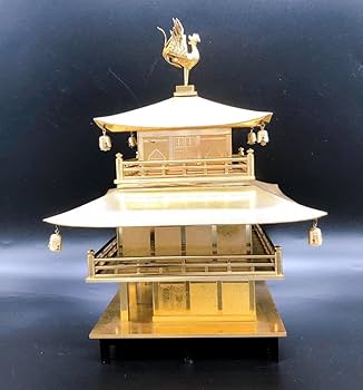 金閣寺 (置物) Amazon.co.jp: 金閣寺 置物 模型 オブジェ 鳳凰 インテリア 金