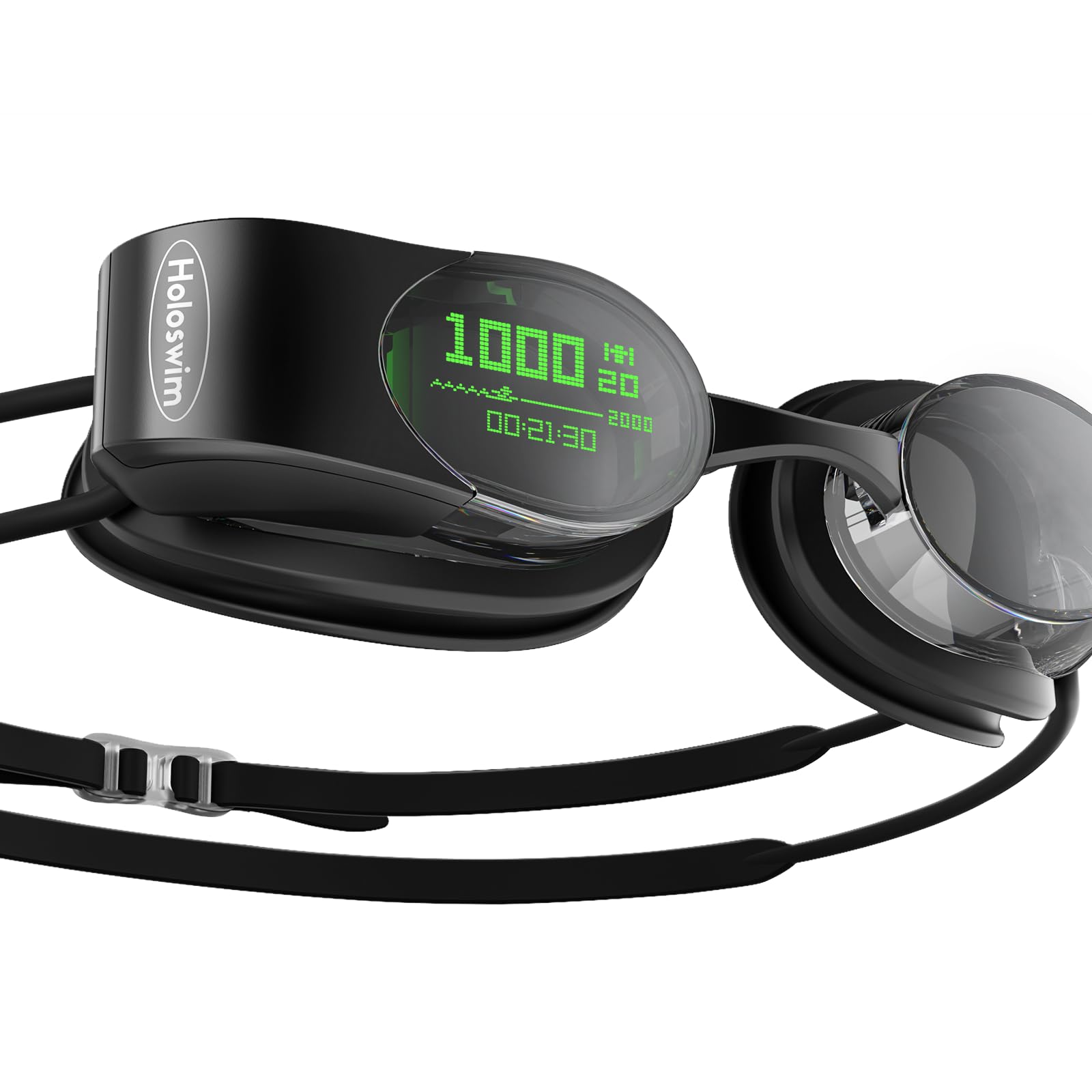 Lunettes De Natation Intelligentes Holoswim 2S - Mesure En Temps Réel Vitesse, Distance, Fréquence - Écran AR, Anti-Buée TÜV, Étanchéité IPX8 - 11