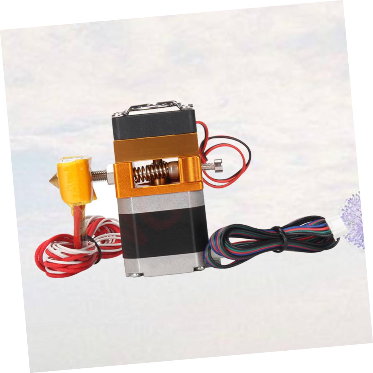 3d-drucker Extruderkopf 1, 75mm 0, 4mm 12 V 40 W Kupfer | Aluminiumlegierung und Edelstahl, Ersatz für Verschlissene Einheit, Passend als Heizblock für Präzisen Betrieb
