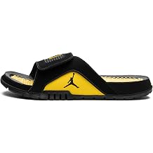 Nike Men's Jordan Hydro 4 Retro Slides 532225-060 Black/Cement Grey/Fire Red