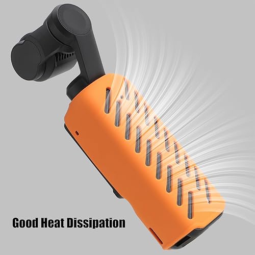 Miniatura 5 de Funda de silicona Pocket3 para DJI Osmo Pocket 3 accesorios de cámara, funda protectora suave antiarañazos y anticaídas