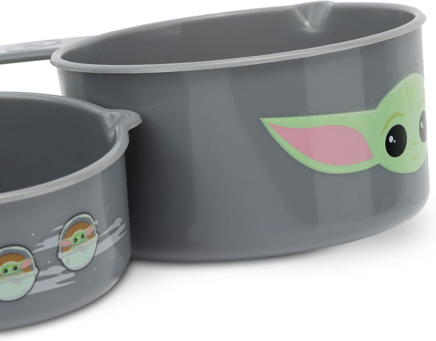 Disney Star Wars The Mandalorian Measuring Cups - Adorable Baby Yoda Measuring Cups for Kitchen