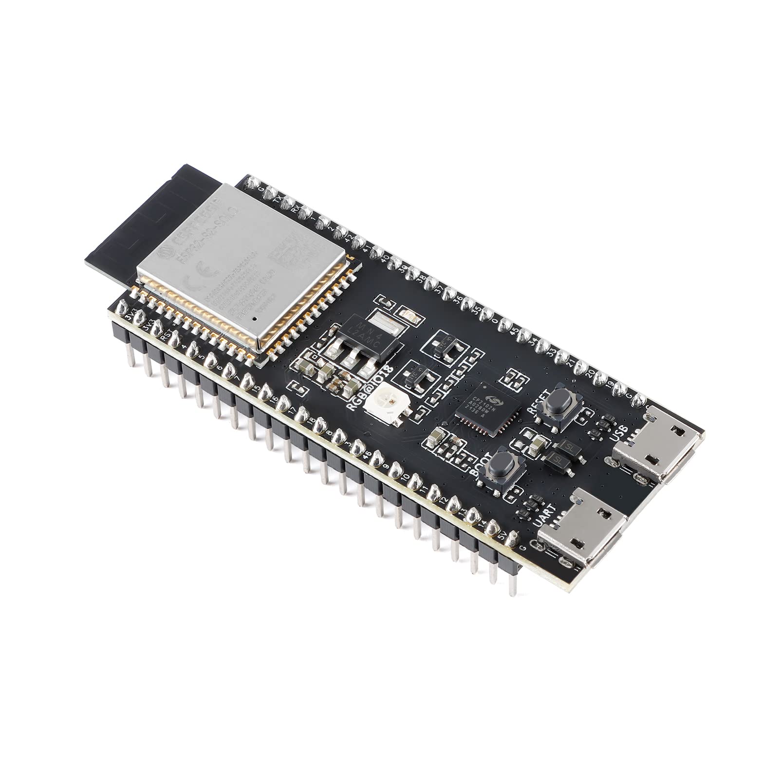Buy JESSINIE ESP32-S2 ESP32-S2-DevKitC-1 N4R2 Wireless WiFi Development ...