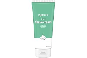 Best Unscented Shave Cream| Amazon Basics Fragrance Free Shaving Cream