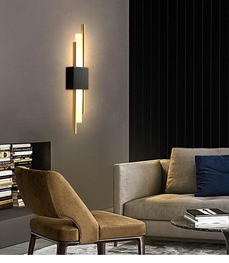 Comely LED Wall Lights Indoor, 10W Modern LED Wall Lamp Warm Light 3000 K - Image 3