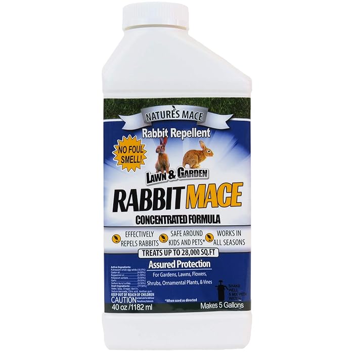 Buy Nature's Mace Rabbit Repellent 40oz Concentrate/Covers 28,000 Sq