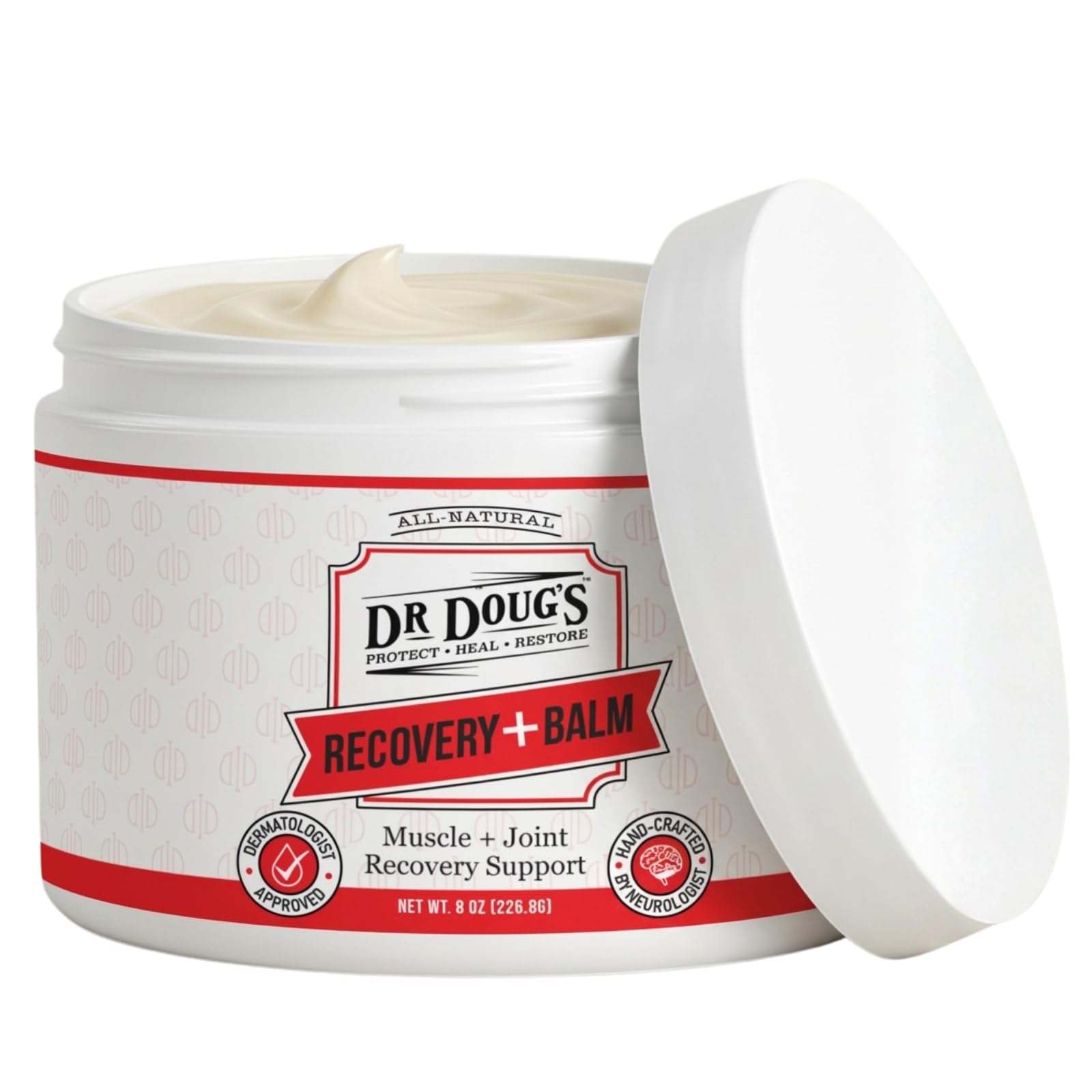 Dr. Doug's Recovery Balm – Organic Arnica & Magnesium Topical Rub – Soothing Support Lotion for Active Muscles, Joints, & Skin – Dermatologist