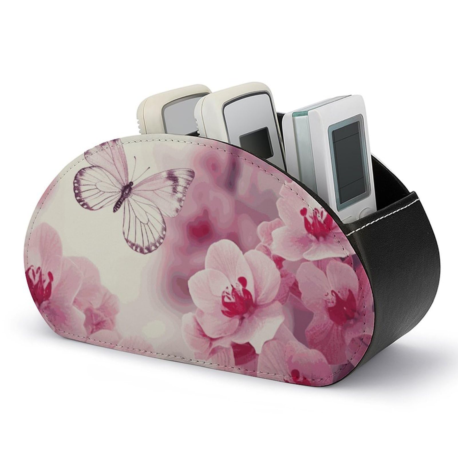 Organiseur de télécommande en cuir pour fournitures de bureau