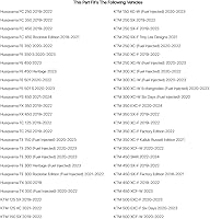 Vista 3 de Renegade - Adhesivos para rejilla de radiador, color naranja para KTM 150 XC-W (inyección de combustible) 2020-2023