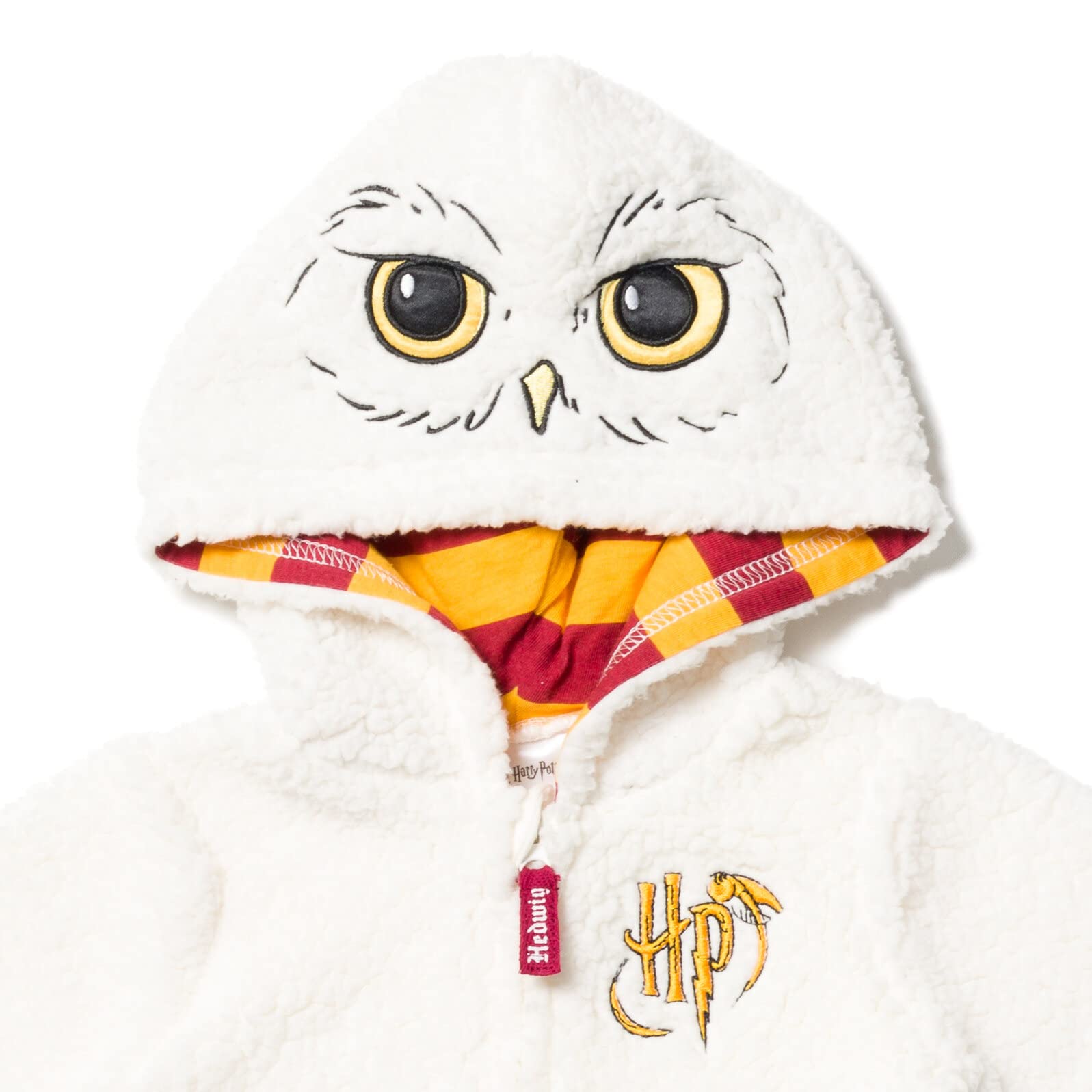 Harry Potter Hedwig - Costume da gufo con cerniera, da neonato a neonato