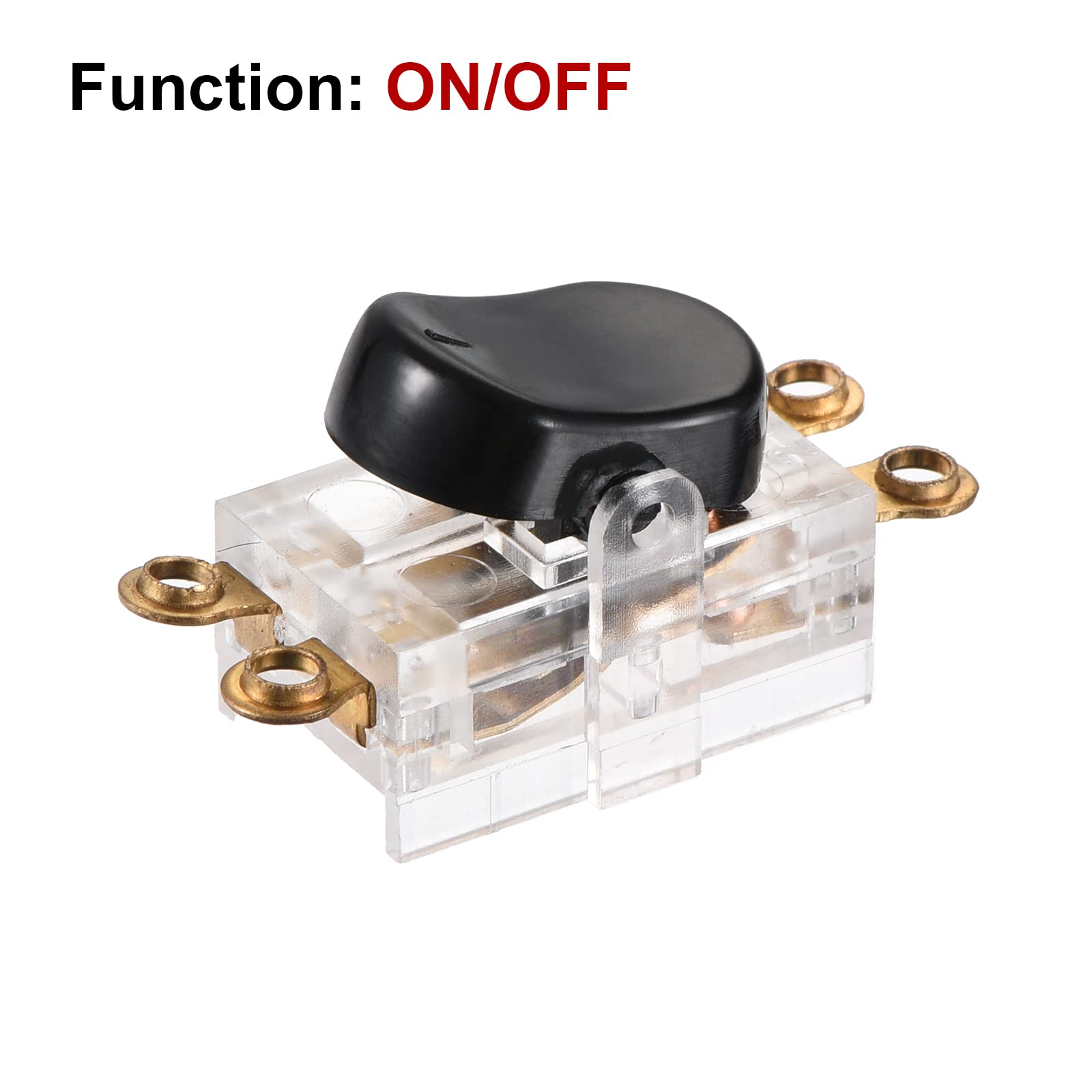 Sourcing Map Toggle Switch, Rocker Button Inline Cord Switch Dpst Onoff Ip65 Waterproof With Green Rocker Button Ac125 250v 16 20a For Outdoor Electrical Appliances