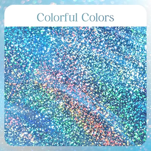 Image of Just Shimmer 4 Pack Pink and Blue Holographic Tablecloths, 2 Pink and 2 Blue, 40 x 108 Iridescent Rectangle Table Covers for Gender Reveal, Baby Shower, Birthday and Mermaid Ocean Party Decorations