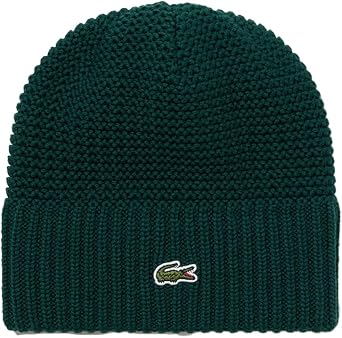 Lacoste Mens One-Point Knit Cap