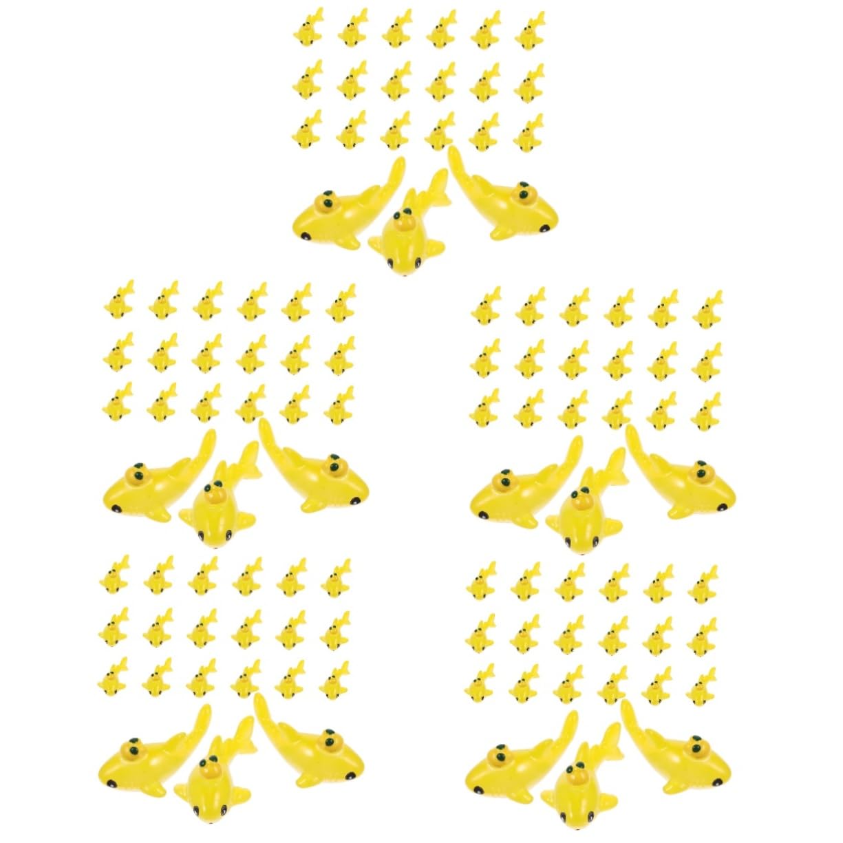 HEMOTON 5 Ensembles Figurines Miniatures Animaux Synthétique De Décorations pour Aquariums Décorations 20 Pièces * 5