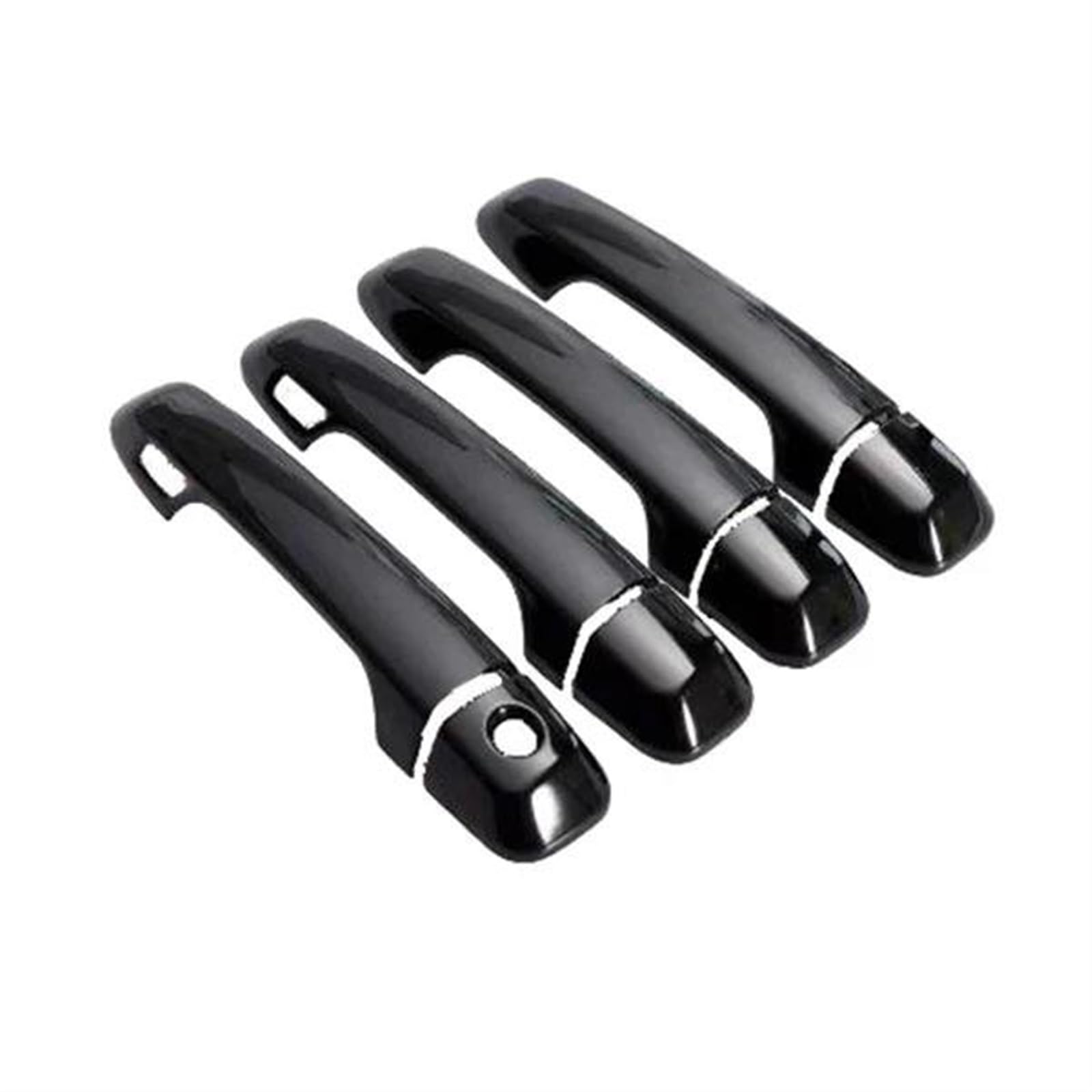 NOHEEU Car Exterior Door Handle Cover Replacement Parts for Toyota for 4Runner N280 MK5 2010-2024(Style 2)