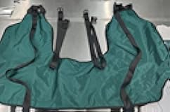 HEINALOUS U-Shaped Positioning Sheet - Transfer Sheet for Turning and Repositioning, Multipurpose Bed Pad with Reinforced Handles, Turning Device for Elderly, Bed Patients