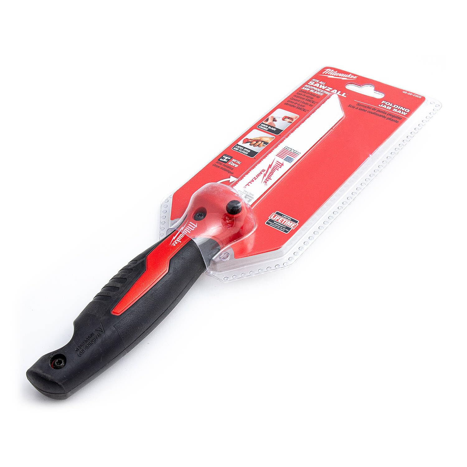 Milwaukee 48220305 Folding Jab Saw - Red/Black