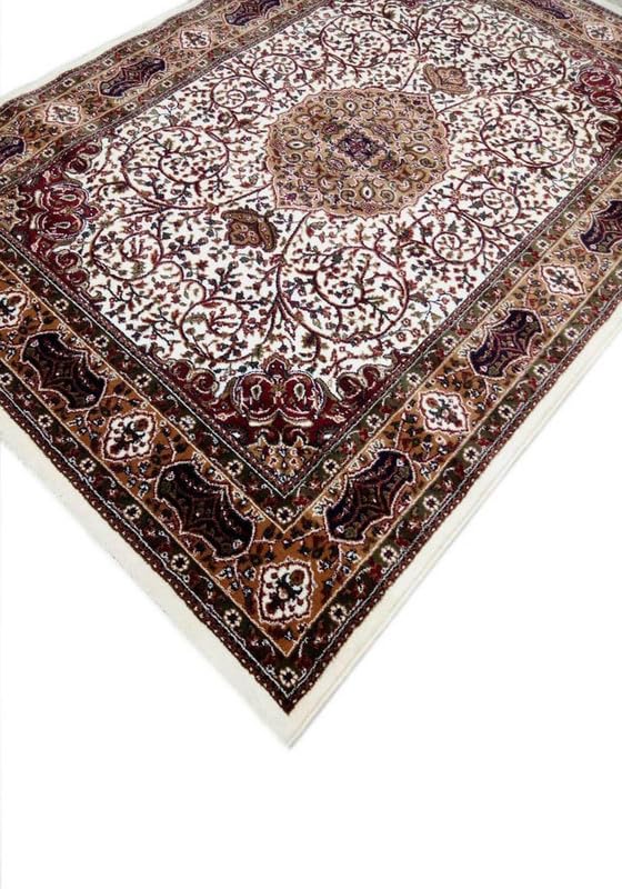 Image of Royal Look Design Runner Carpet 2 Feet x 6 Feet Ivory Colour Carpets for Home Living Room Bedroom Dining Room