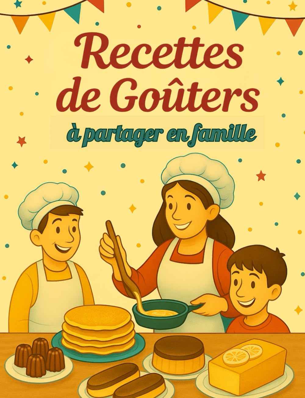 Recettes de Goûter: Facile à faire avec les enfants ! Tradition Française !