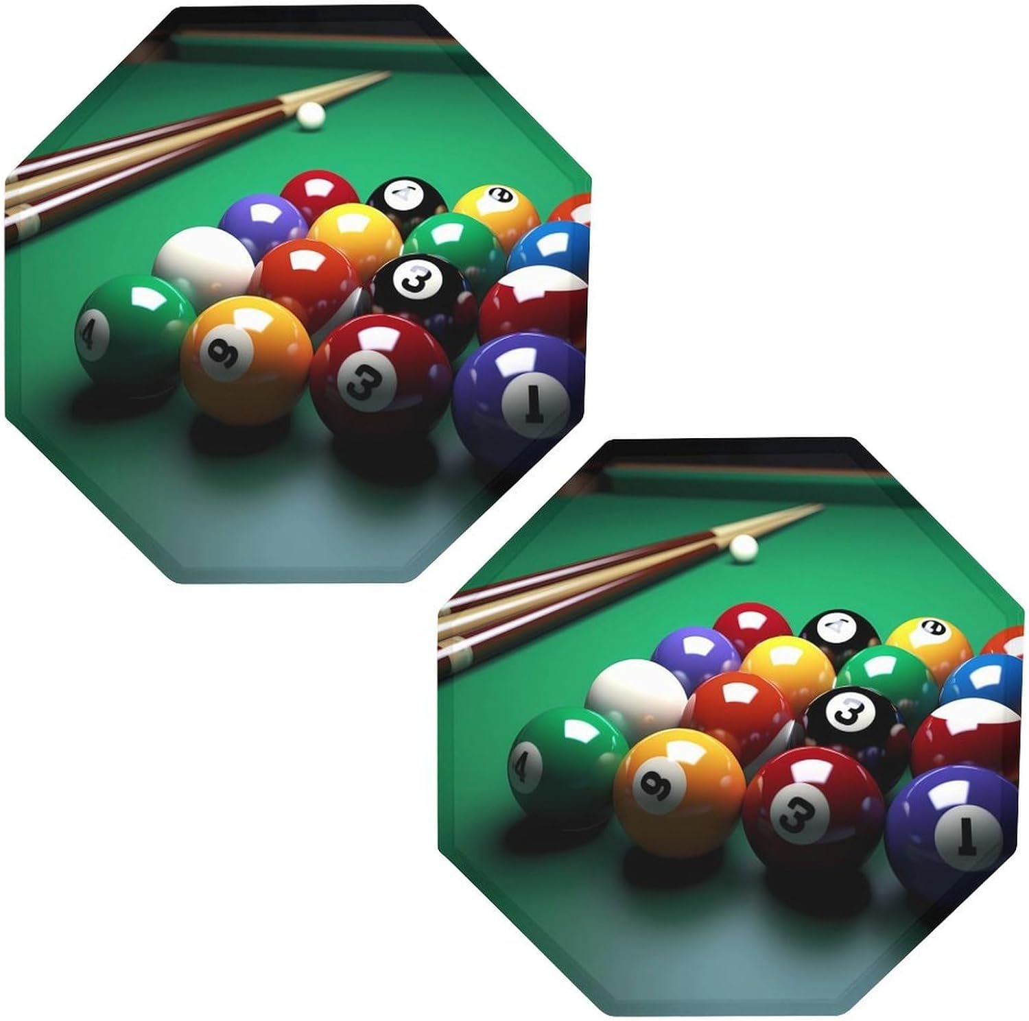 Ctagon Metal Sign for Home, Modern Display Plate for Kitchen, Billiards Plates Accent Hanging Wall Decorations 3PCS for Living Room, Bedroom, Hallway, Hotel