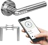 Electronic Door Lock Bluetooth Smart PIN and Bluetooth 4.0 - Opening IP44 (Silver)