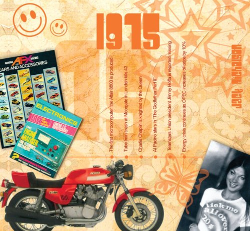 The CDCard Company 1975 - Tarjeta de felicitación (20 unidades)