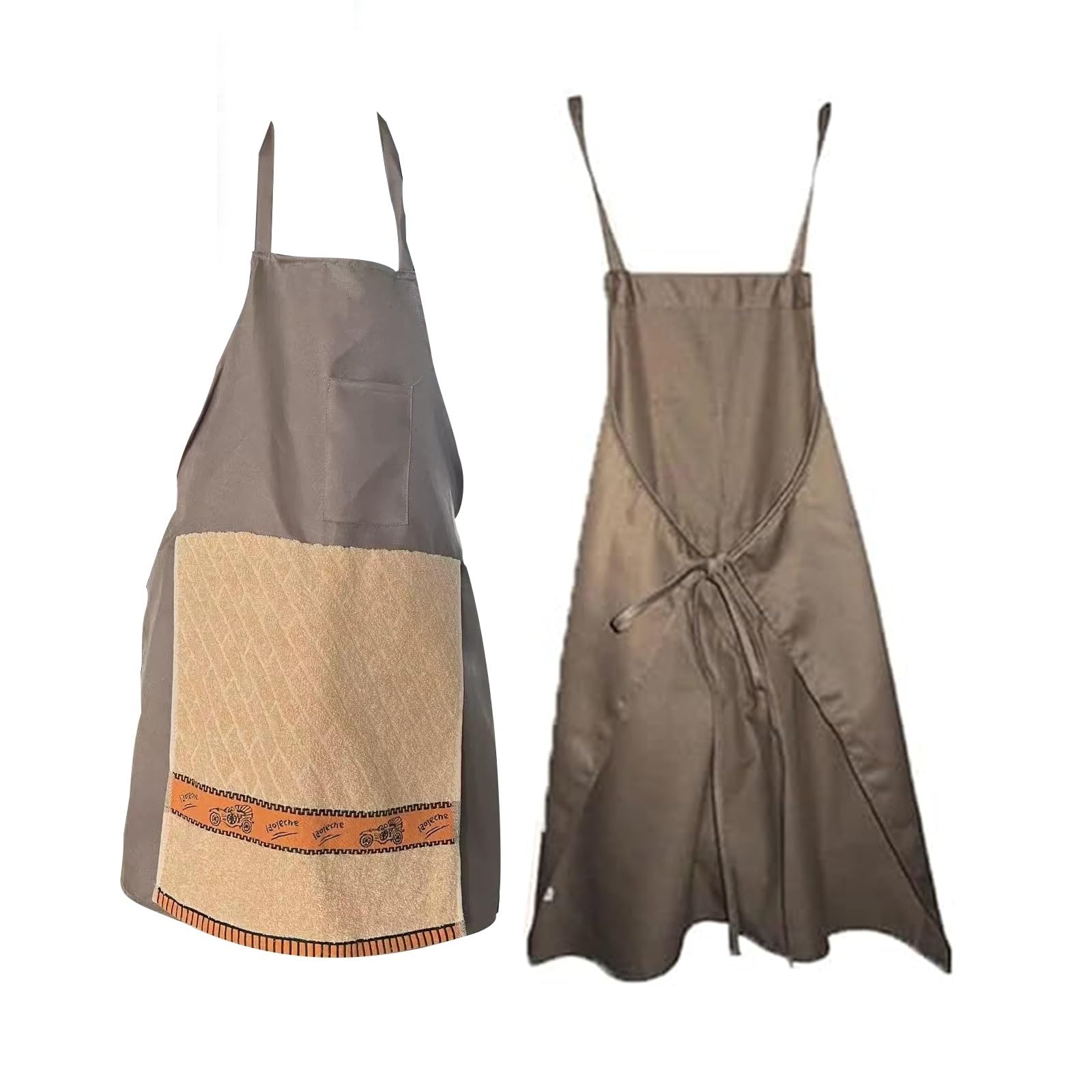 Creative Prank Aprons for Men, Creative Prank Aprons, Apron Novelty Gifts for Men, Head Chef Apron With Hidden Joke, Adjustable Neck Strap,Surprise Hiding In The Pocket Funny Gifts Perfect For BBQ (1)