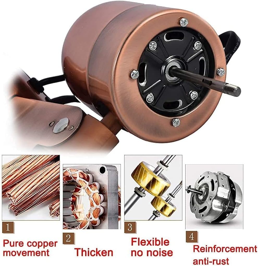 VATTEA Wall Mount Fan - Shop Fan High Velocity Quick Mount,outdoor Fans for Patios Waterproof Bedroom Home Kitchen (Size : 14IN)