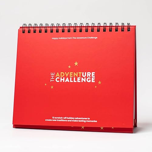 The Adventure Challenge Calendario de Adviento 2022 - 12 aventuras de temporada navideña para parejas familiares amigos y más calendario de Adviento