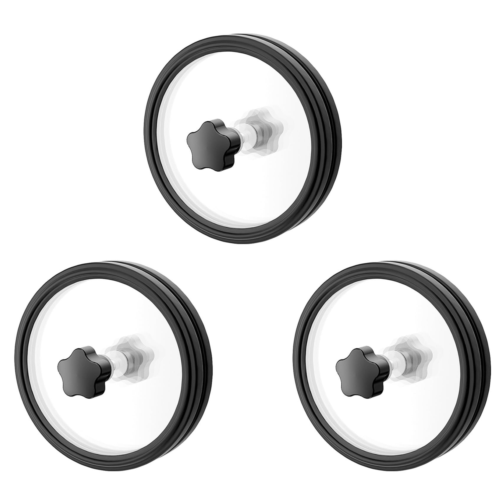 Okhugogo 3pcs 12 Inch EP LP Vinyl Record Label Cleaning Protective Sleeve Protector Waterproof Label Sleeve Record Holder, black, 750159077