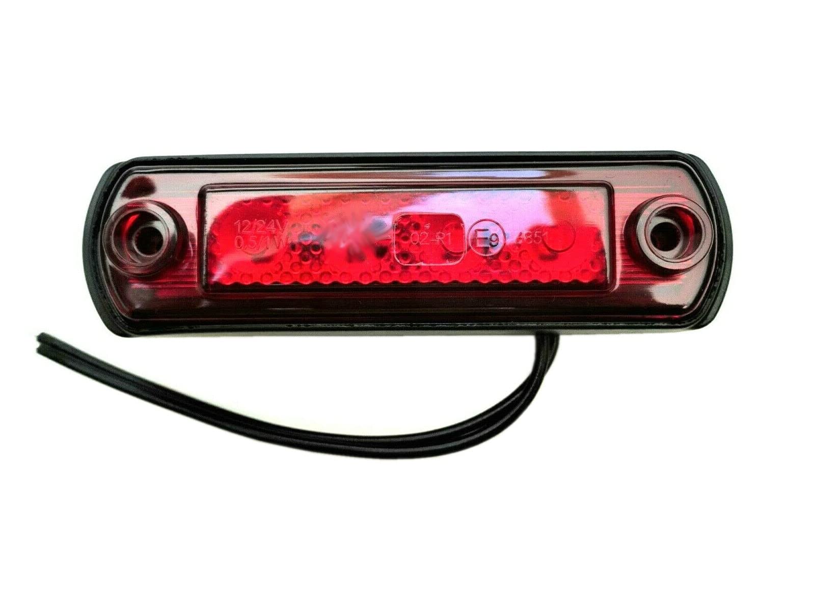 10 luces LED de contorno para remolques de coche, camión