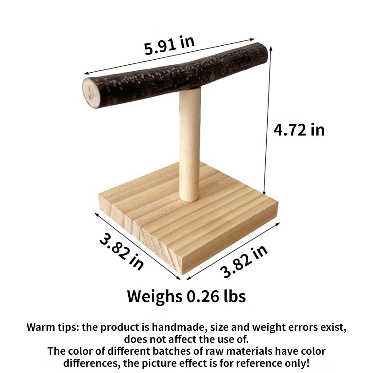 Polly's Eco-Perch for Pet Birds, X-Small