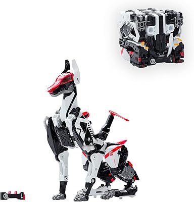 52TOYS Beastbox ROARMEO Deformation Toys Action Figures, Collectible Deformation Toys in Animal Mecha and Cube, Robot Toys for Boys