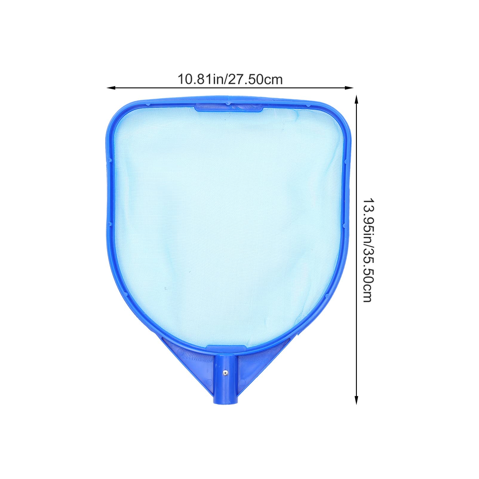 Sosoport 2 Piezas Red De Limpieza De Piscinas Cesta Flotadores De Piscina Inflables De Piscina Bañera Limpiador De Piscinas Nadar SPA Fuente De La Piscina Cosas De Piscina El Plastico Blue