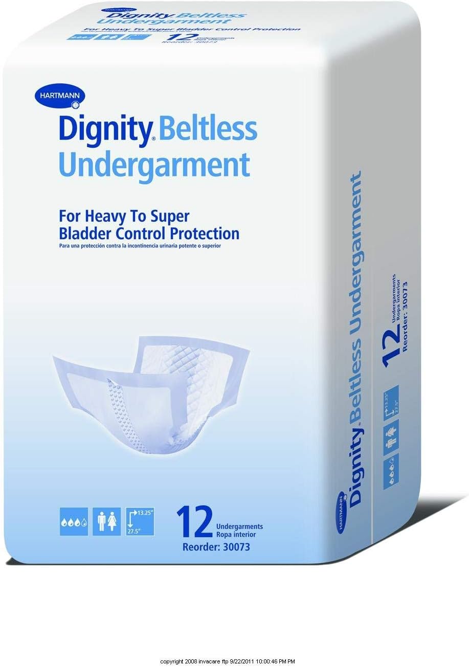 HARTMANN-CONCO Dignity Beltless Undergarment (1 Case, 72 Each)
